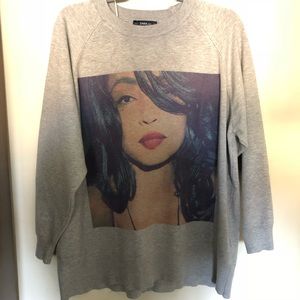 zara sade sweatshirt